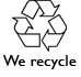 We recycle